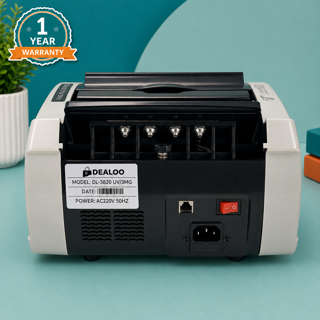 Imported Cash Counting Machine with Fake Money Detection |Model DL-3820