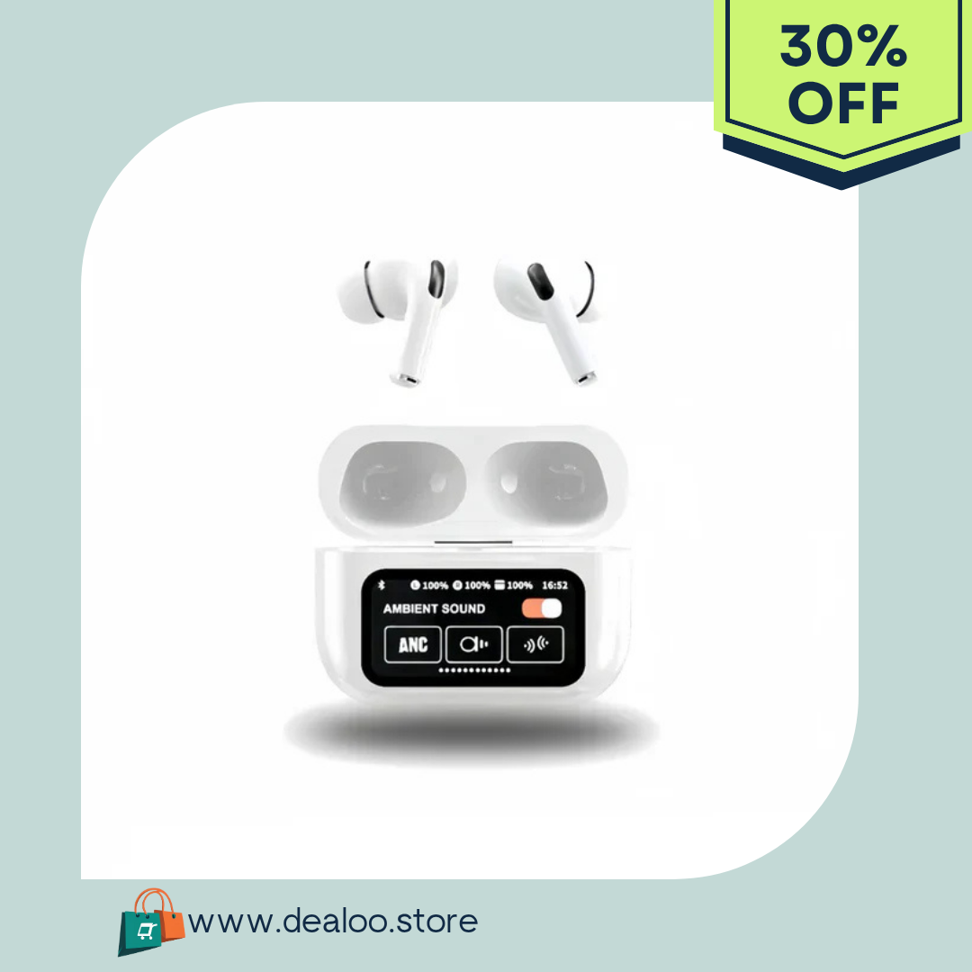 New A9 Pro Airpods with Touch Control and Noise Reduction