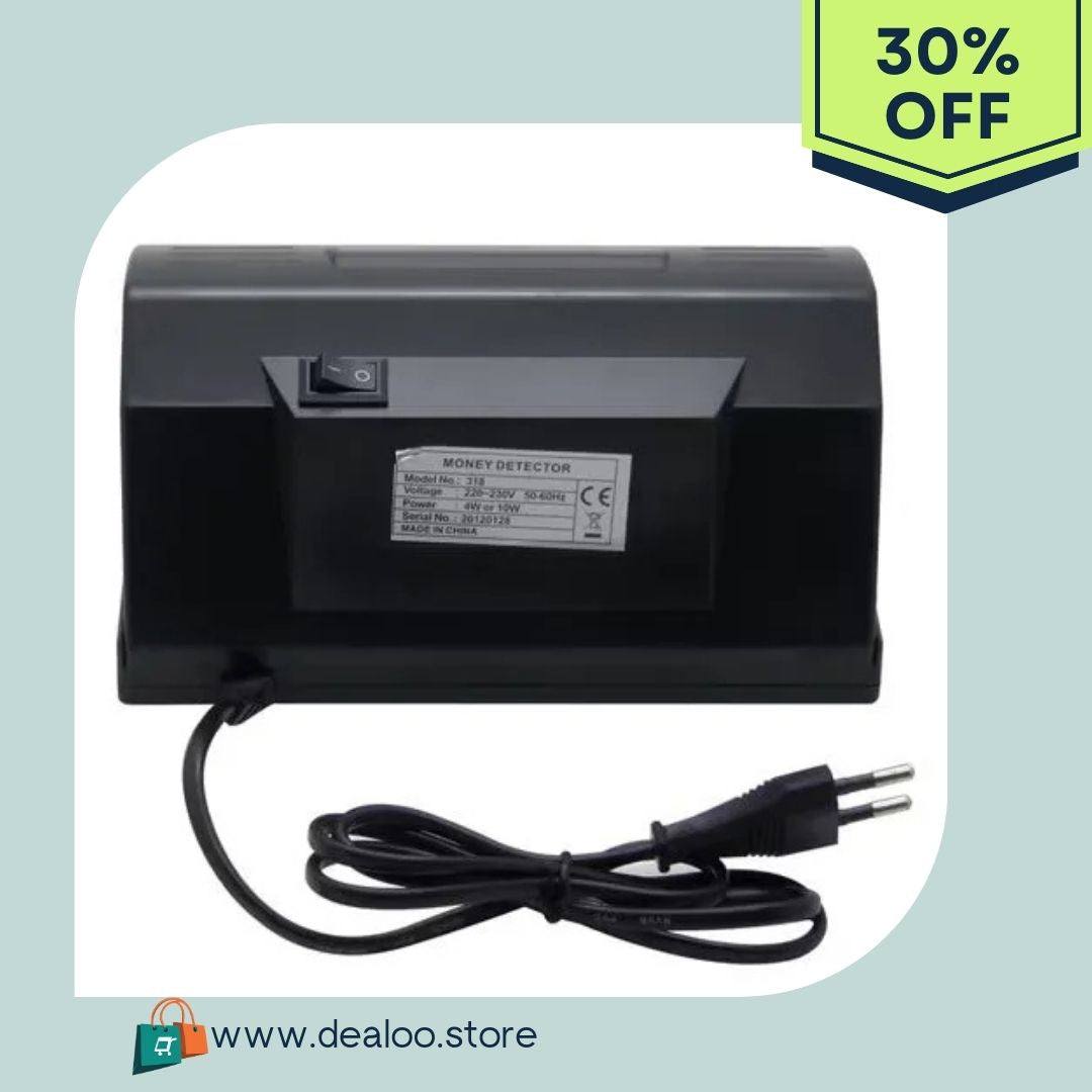 Imported LED UV Light Fake Note Detector Machine | Model 318