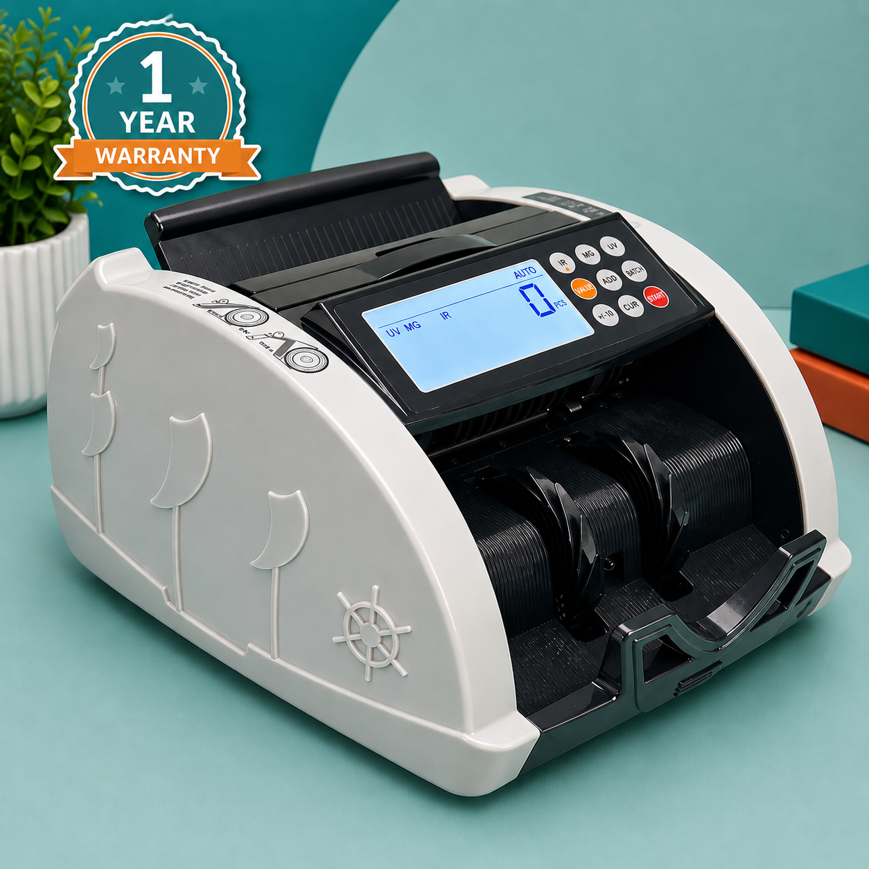 Imported Cash Counting Machine with Fake Money Detection |Model DL-3820