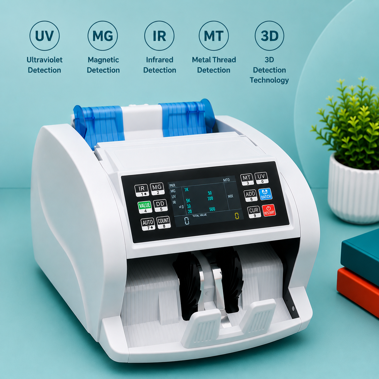 Mix cash counting machine | Model DL 8358