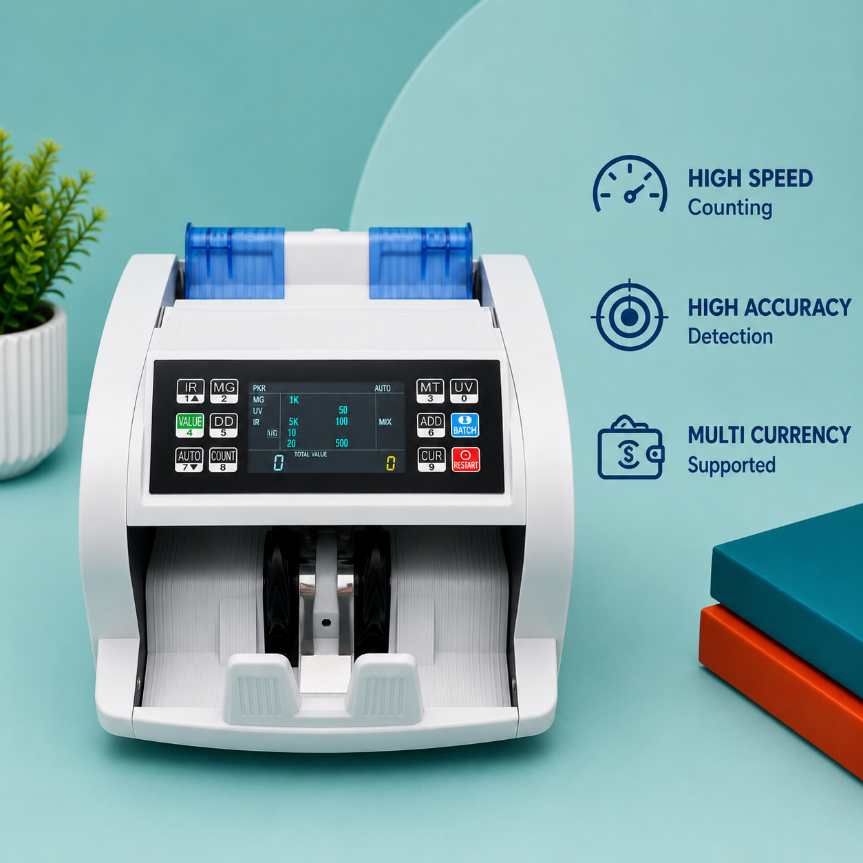 Mix cash counting machine | Model DL 8358