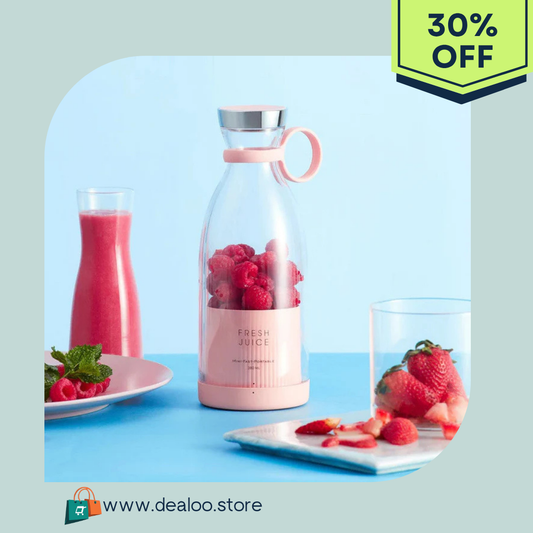Portable Mini Juicer Machine with 6 Blades