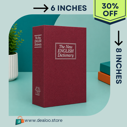 🔐 – Secret Book Safe Locker (Hidden Dictionary Design) / HIDE YOUR VALUABLES IN PLAIN SIGHT
