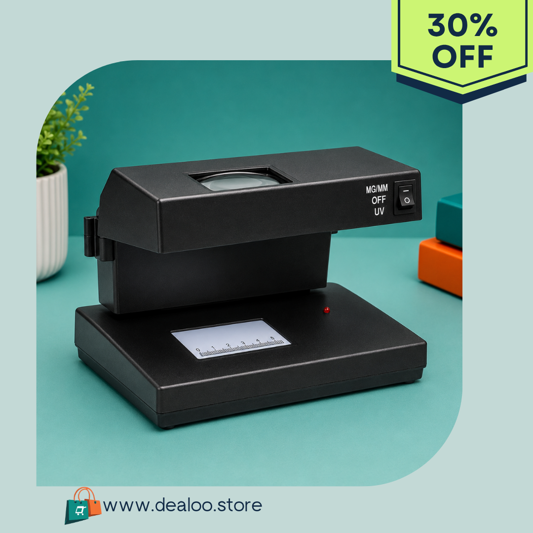 Imported UV Light Fake Note Detector Machine With UV/WM Detection | Model DL 2138