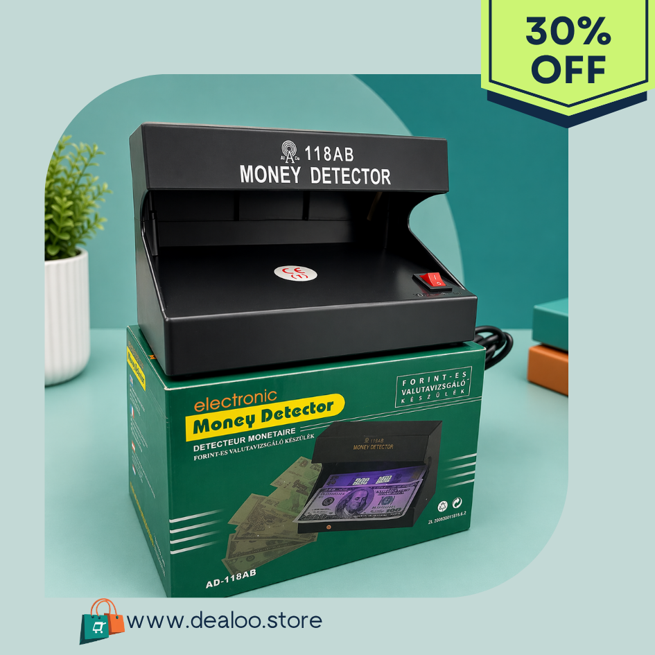 Imported LED UV Light Fake Note Detector Machine | Model 118