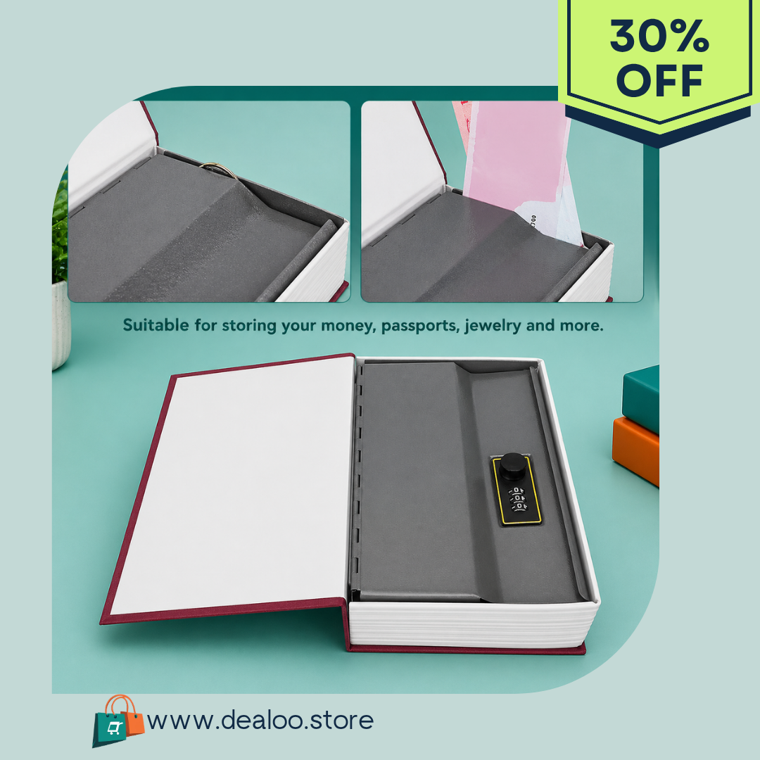 🔐 – Secret Book Safe Locker (Hidden Dictionary Design) / HIDE YOUR VALUABLES IN PLAIN SIGHT