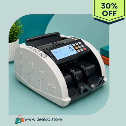 Imported Cash Counting Machine with UV, IR & Magnetic Fake Note Detection | Model DL-3820